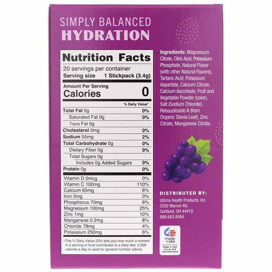 Ultima Replenisher Electrolyte Drink Mix Packets, ULTR